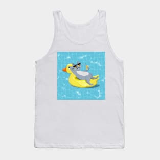 Chilling at the pool Tank Top